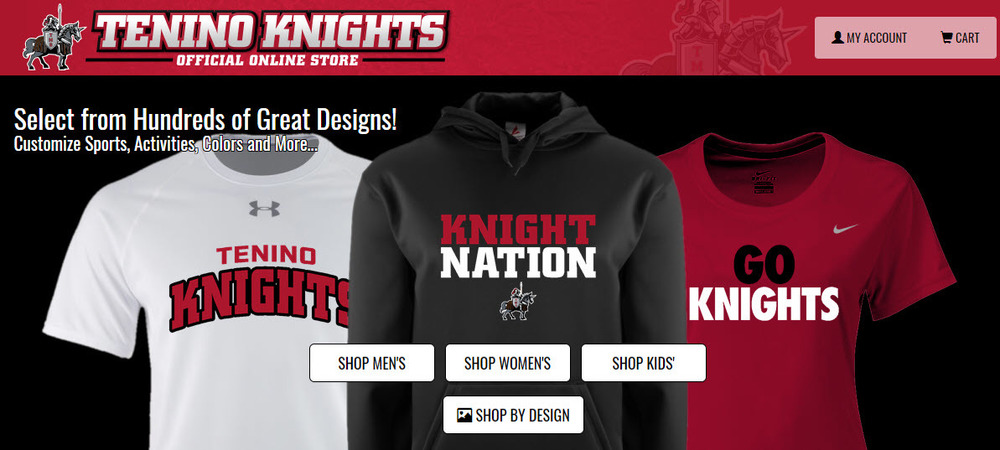 Image of TMS Fanwear Site