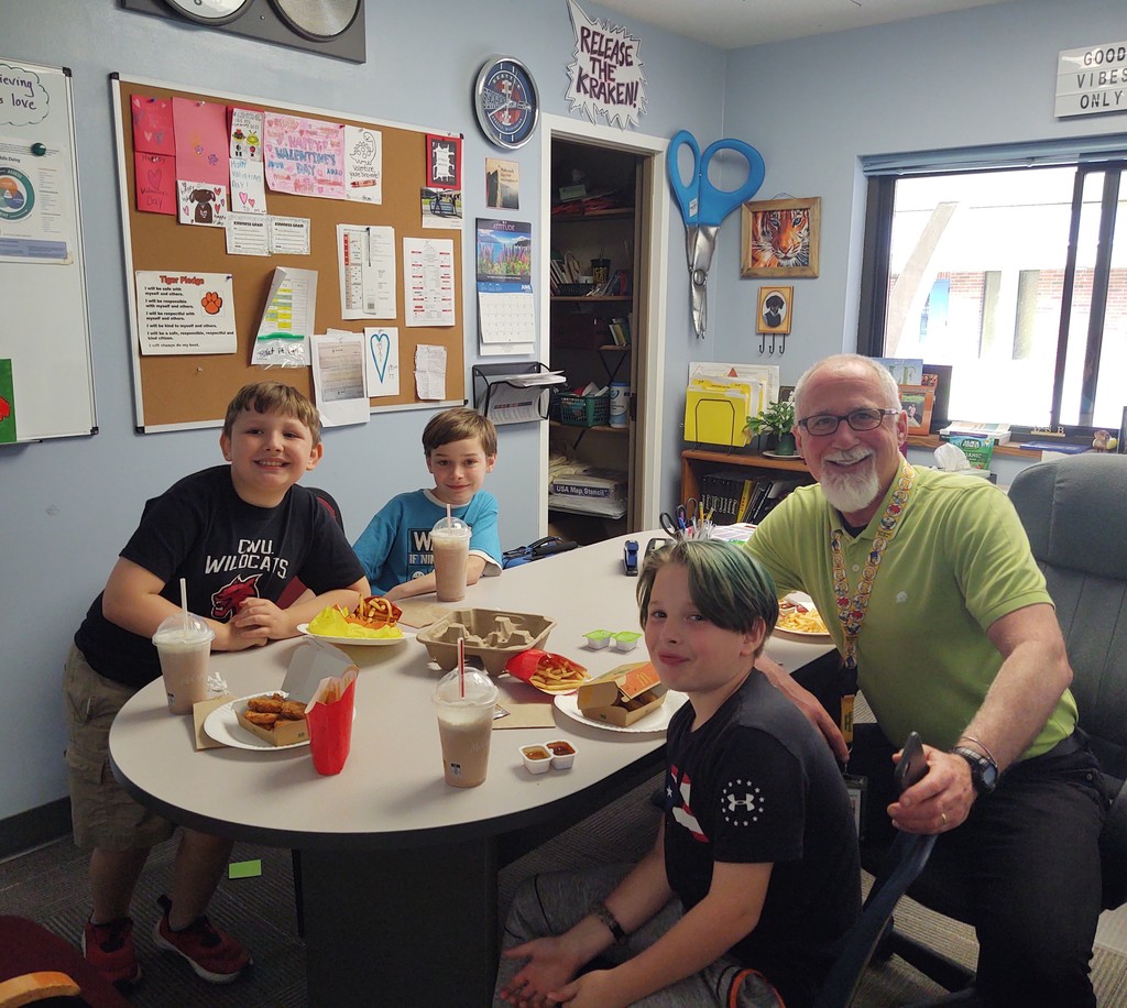 Lunch with the Principal at TES